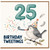 25th Birthday Card, Birthday Tweetings Bird Party Card