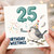 25th Birthday Card, Birthday Tweetings Bird Party Card