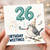 26th Birthday Card, Birthday Tweetings Bird Party Card