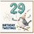 29th Birthday Card, Birthday Tweetings Bird Party Card