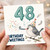 48th Birthday Card, Birthday Tweetings Bird Card