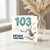 103rd Birthday Card, Birthday Tweetings Bird Party Card