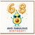 68th Birthday Card, Avo Fabulous Birthday Card