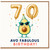 70th Birthday Card, Avo Fabulous Birthday Funny Avocado Card