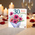 30th Birthday Card, Happy Birthday Floral Bouquet Card