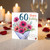 60th Birthday Card, Floral Happy Birthday Card