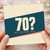 70th Birthday Card, Funny Retro 70? No Fucking Way Card