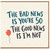 50th Birthday Card, Funny The Bad News Is You're 50 The Good News Is I'm Not Card