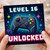 16th Birthday Card, Level 16 Unlocked Gaming Card