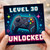 30th Birthday Card, Level 30 Unlocked Gaming Card