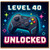 40th Birthday Card, Level 40 Unlocked Gaming Card