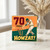 70th Birthday Card, Howzat Today Card