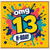 13th Birthday Card, OMG H - BDAY Comic Style Teen Birthday Card