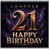 21st Birthday Card, Chapter 21 Happy Birthday Card