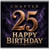 25th Birthday Card, Chapter 25 Happy Birthday Card