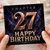 27th Birthday Card, Chapter 27 Happy Birthday Card