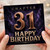 31st Birthday Card, Chapter 31 Happy Birthday Card