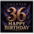 36th Birthday Card, Chapter 36 Happy Birthday