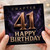 41st Birthday Card, Chapter 41 Happy Birthday Card