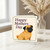 Happy Mothers Day Pug Dog Card - Cute Mother's Day Card for Mum, Adorable Cartoon Pug Illustration