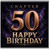 50th Birthday Card, Chapter 50 Happy Birthday Card