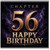 56th Birthday Card, Chapter 56 Happy Birthday Card