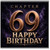 69th Birthday Card, Chapter 69 Happy Birthday Card