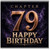 79th Birthday Card, Chapter 79 Happy Birthday Card