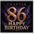 86th Birthday Card, Chapter 86 Happy Birthday Card
