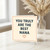 Nana Thank You Card - You Truly Are The Best Nana - Minimal Cream Design with Heart Border