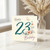 23rd Birthday Card, Happy Birthday Floral Butterfly Card