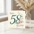 58th Birthday Card, Happy 58th Birthday Floral Card