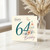 64th Birthday Card, Happy 64th Birthday Floral Butterfly Card
