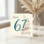 67th Birthday Card, Floral Butterfly Happy 67th Birthday Card