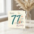 77th Birthday Card, Happy 77th Birthday Floral Butterfly Card
