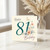 81st Birthday Card, Floral Butterfly Happy Birthday Card
