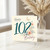 102nd Birthday Card, Elegant Floral Butterfly Happy Birthday Card