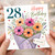 28th Birthday Card, Floral Bouquet Happy Birthday Card With Love
