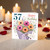 57th Birthday Card, Happy Birthday Floral Bouquet Card With Love