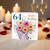 64th Birthday Card, Happy Birthday Floral Bouquet Card