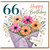 66th Birthday Card, Happy Birthday Floral Bouquet Card With Love