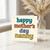 Happy Mother's Day Nanny Card - Colourful Polka Dot Lettering, Grandmother Card from Grandchildren or Kids