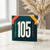 105th Birthday Card, Cheers to You, Vintage Champagne Celebration Card