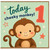 1st Birthday Card, Today Cheeky Monkey Cute Monkey Birthday Card