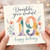 19th Birthday Card, You're Wonderful Happy Birthday Card
