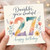 27th Birthday Card, You're Wonderful Happy Birthday Card