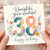 38th Birthday Card, You're Wonderful Happy Birthday Floral Card
