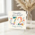 72nd Birthday Card, You're Wonderful Happy Birthday Floral Card
