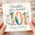 101st Birthday Card, Happy Birthday Card for na