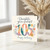 105th Birthday Card, Floral Happy Birthday Card